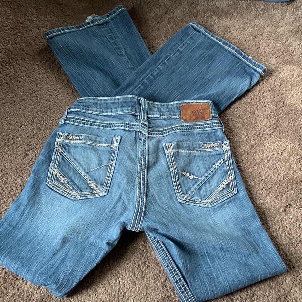 BKE Denim Flare size 25 long - Picture 3 of 5